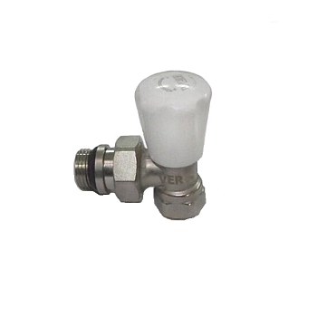 Вентиль д/радиатора 1/2 угл, верхний с предуст. VIEIR